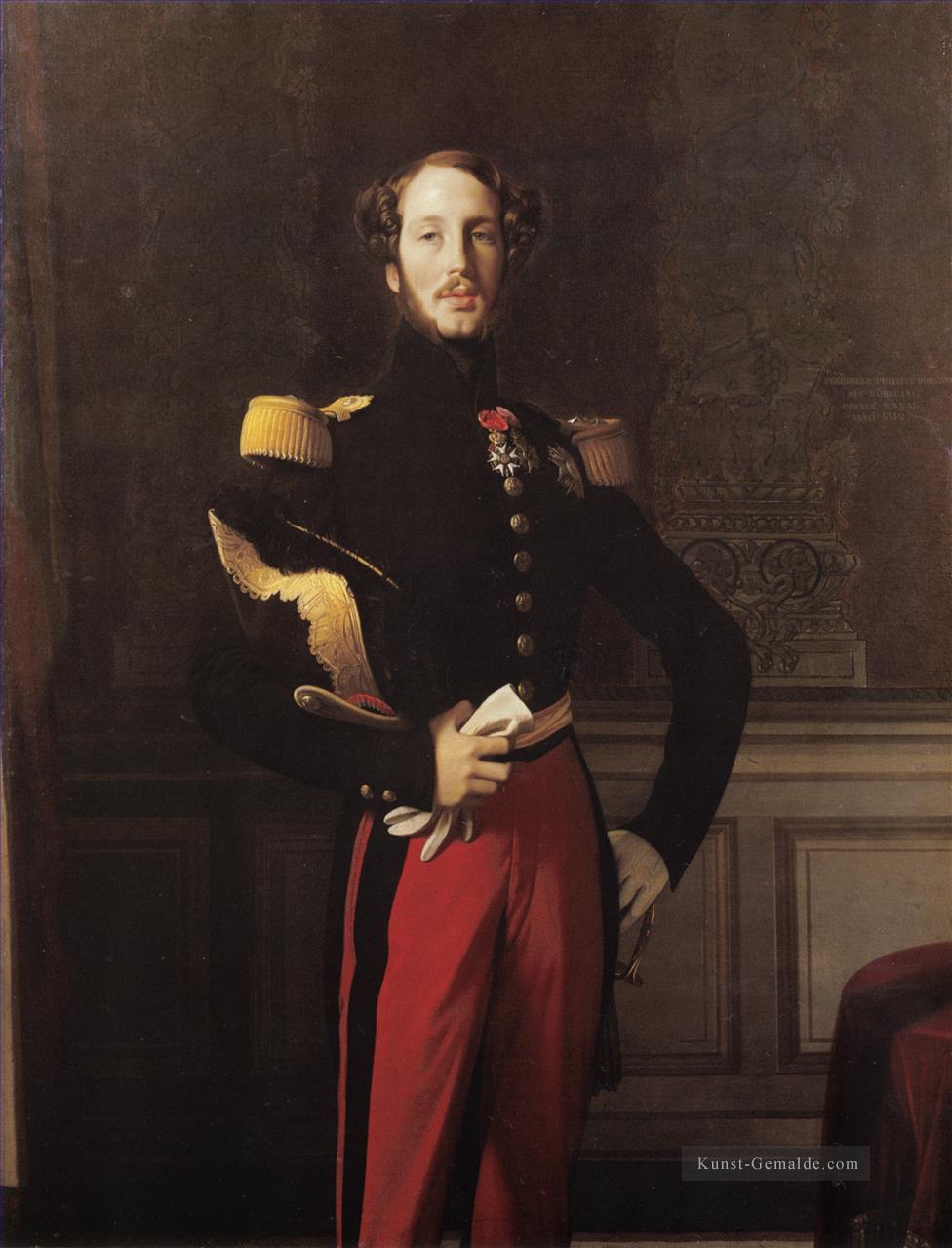 Ferdinand Philippe Louis Charles Henri neoklassizistisch Jean Auguste Dominique Ingres Ölgemälde